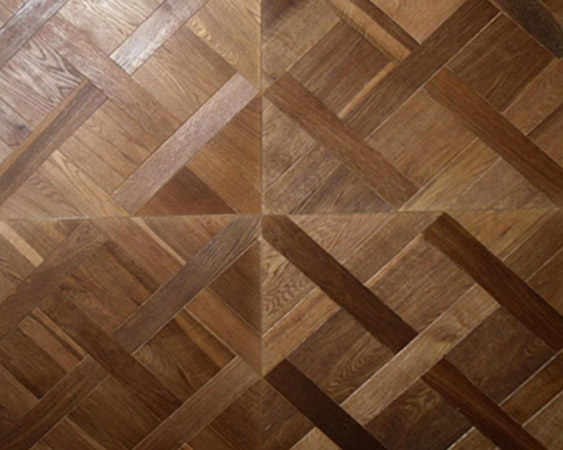 Pavimento mosaik aspetto particolare del parquet