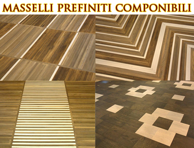 parquet massello prefinito